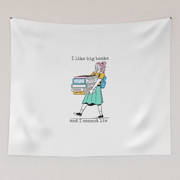 Item preview, "I Like Big Books and I Cannot Lie" Funny Book Lover designed and sold by holaitssher.