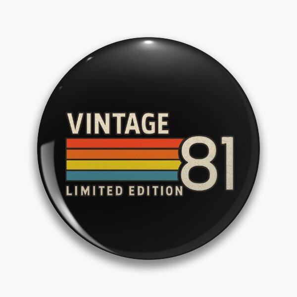 Item preview, Vintage 81 — Limited Edition Retro Logo designed and sold by Wawan35200.