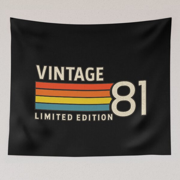 Item preview, Vintage 81 — Limited Edition Retro Logo designed and sold by Wawan35200.