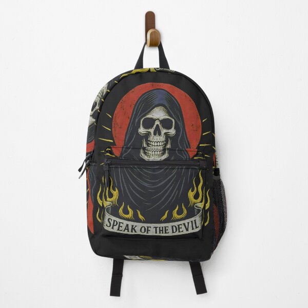 Item preview, Speak of the Devil Grim Reaper Skeleton Art designed and sold by Shoot-The-Moon.