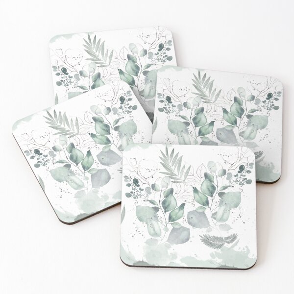 Item preview, watercolor floral designed and sold by Soukito.
