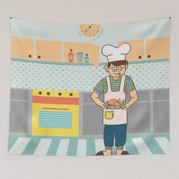Item preview, Cooking Time designed and sold by Farissa Designs.