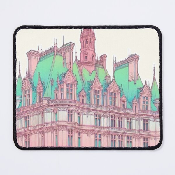 Item preview, French Castle - Modern Chateaucore Aesthetic Wall Art designed and sold by Sugar Wisdom .