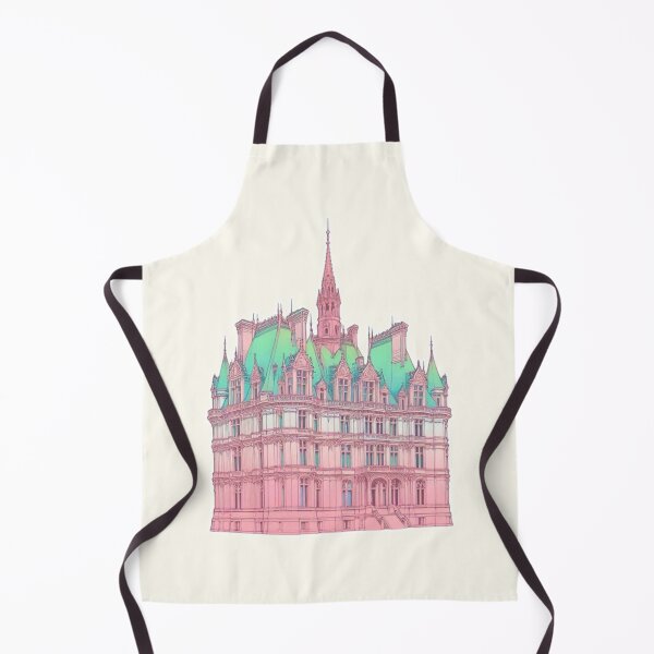 Item preview, French Castle - Modern Chateaucore Aesthetic Wall Art designed and sold by Sugar Wisdom .