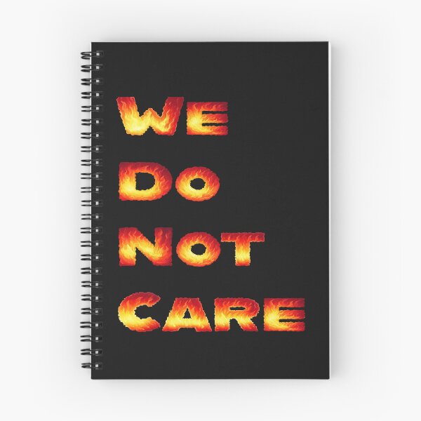 Item preview, We Do Not Care designed and sold by Zab Butler Design.
