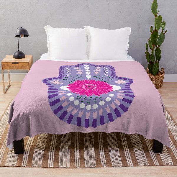 Item preview, Hamsa Eye Mandala Flower Design designed and sold by Madeline Binder Art & Design.