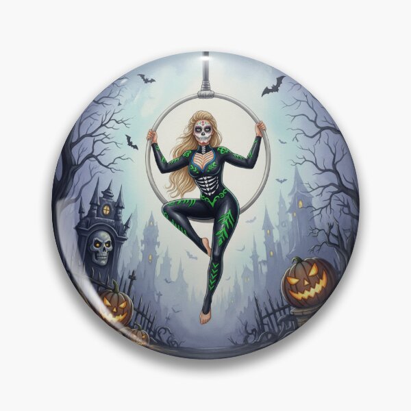 Artikelvorschau, Luftlyra Halloween Sugar Skull Tänzerin entworfen und verkauft von LostGirl049.