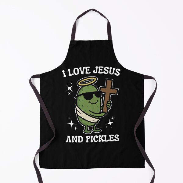 Item preview, I Love Jesus And Pickles Religious designed and sold by macciodesigns.