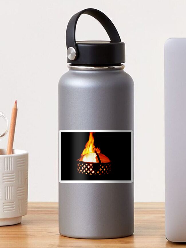 Thumbnail 1 of 3, Sticker, The Beauty of Fire designed and sold by Jdubphotog.