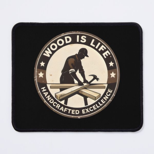 Item preview, Wood is Life – Handcrafted Excellence designed and sold by yoyola999.