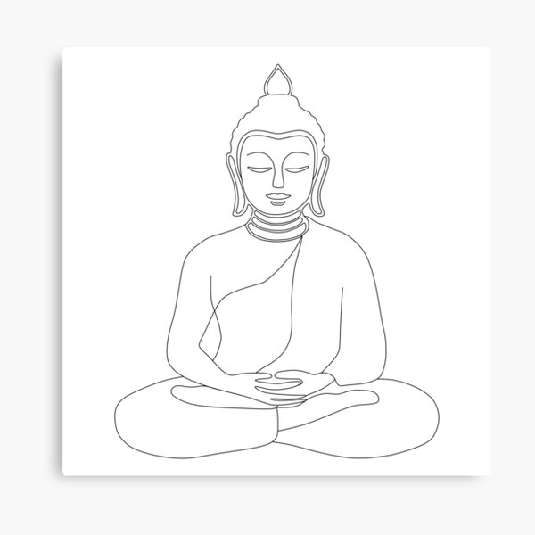Item preview, buddha outline designed and sold by sweetb3rry.