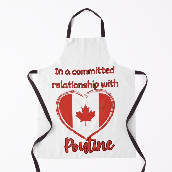 Item preview, In a Committed Relationship with Poutine – Funny Canadian Food Design designed and sold by BlesstB.