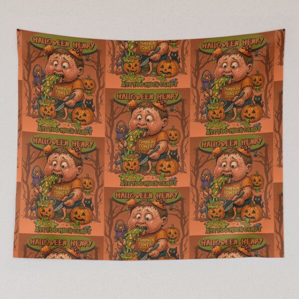 Item preview, Halloween Henry – Ate Too Much Candy designed and sold by Tookiester.