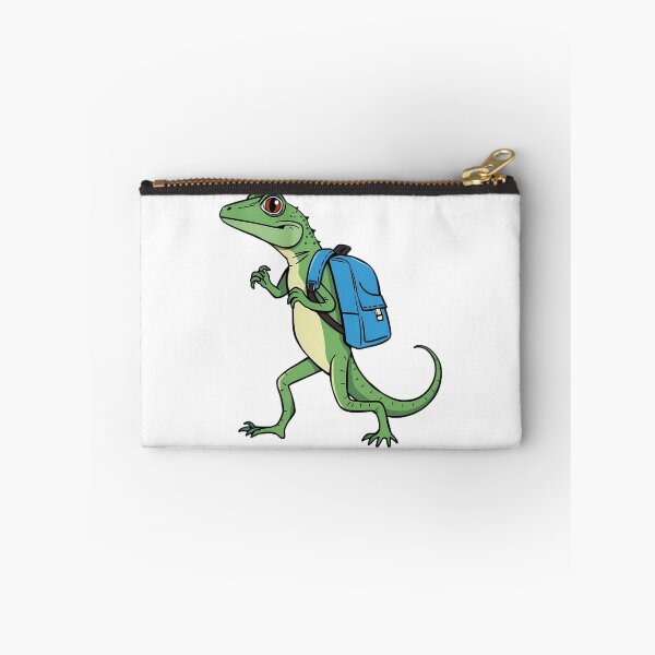 Item preview, A lizard, carrying a schoolbag to school designed and sold by DOG DESIGN.
