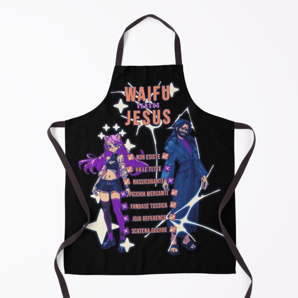 Item preview, Waifu contra Jesús designed and sold by MemerchShop.