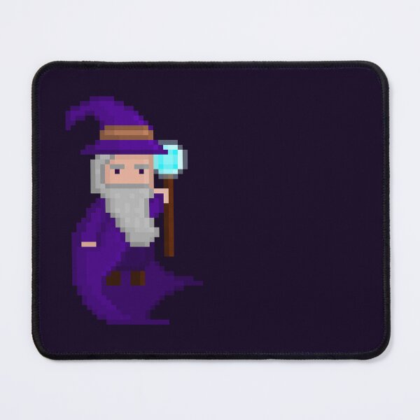 Item preview, Pixel Art Grumpy Wizard designed and sold by Dugolivia.