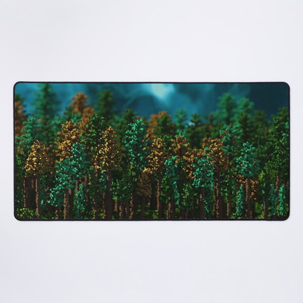 Item preview, Old Growth ( Voxel Trees - Painting 2 ) Day designed and sold by PotatoVonEpicus.