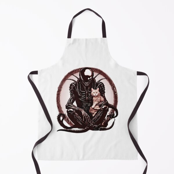 Item preview, Xenomorph and a cat - Xenomorph designed and sold by Span-Le.