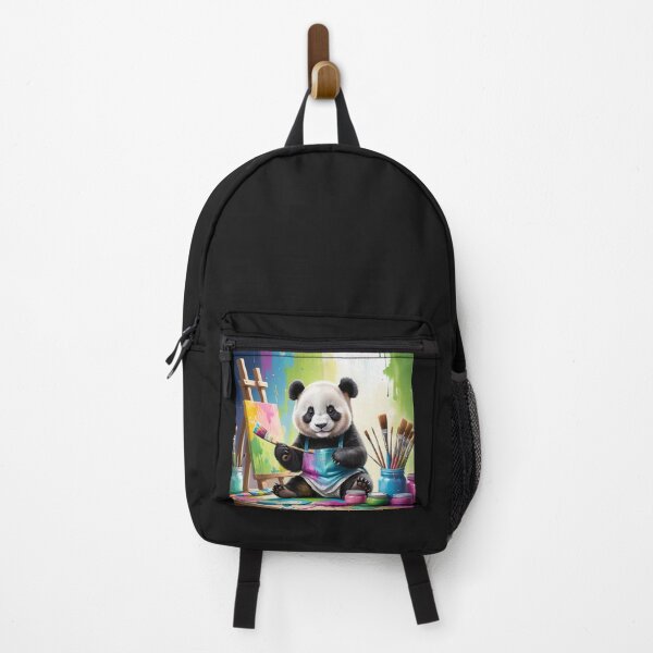 Item preview, Panda the Painter- Messy Paws colrfull illustration designed and sold by FilMate.