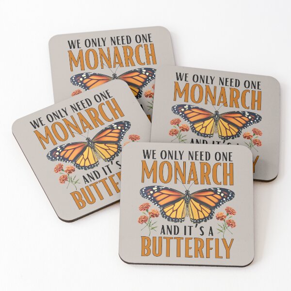 Item preview, We Only Need One Monarch And It's A Butterfly, Funny Gift For Activist Or Graphic For Protest designed and sold by Pishpunta.