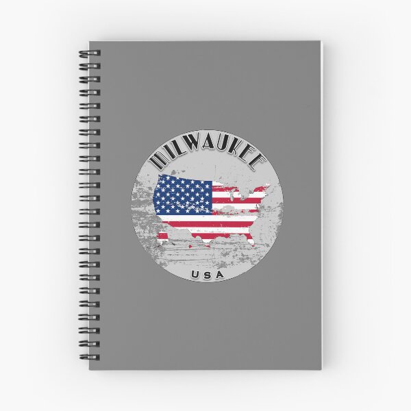 Item preview, Milwaukee United States of America Flag Worn  designed and sold by World Designs.