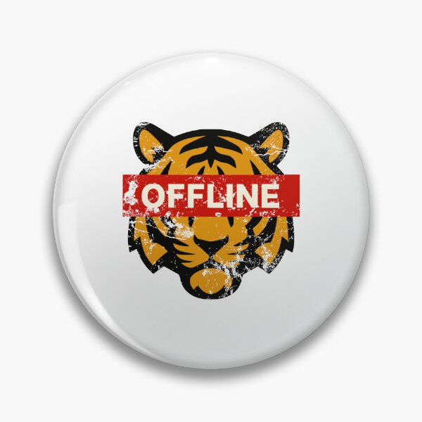 Item preview, Offline Tiger – Wild and unreachable designed and sold by nkhookysun.