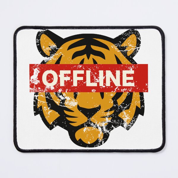 Item preview, Offline Tiger – Wild and unreachable designed and sold by nkhookysun.