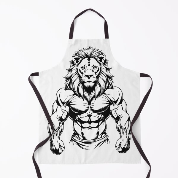 Item preview, Muscular lion designed and sold by Muskeltiere.