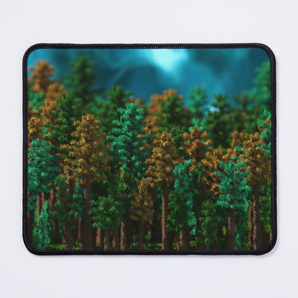 Item preview, Old Growth ( Voxel Trees - Blurry) Day designed and sold by PotatoVonEpicus.