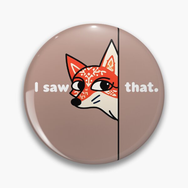 Item preview, I Saw That Nosey Fox - Curious Scandinavian Folk Art by heidiannemorris © designed and sold by FOLK ART FUSION by heidiannemorris.