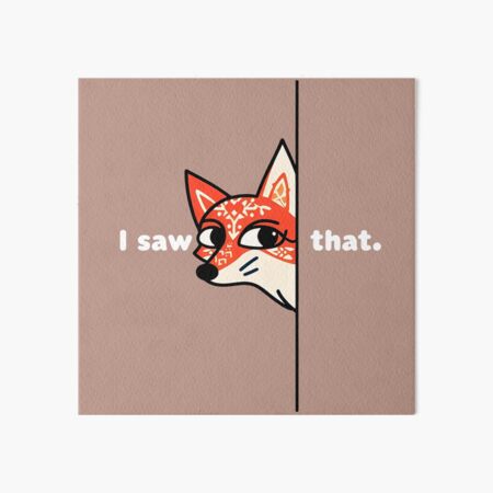Artikel-Vorschau von Ich habe diesen neugierigen Fuchs gesehen – Kuriose skandinavische Volkskunst von heidiannemorris ©, designt und verkauft von FOLK ART FUSION by heidiannemorris.