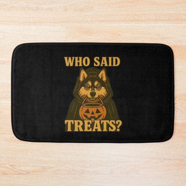 Item preview, Alaskan Klee Kai Halloween Who Said Treats Pumpkin Witch Costume Mom Dad Kids designed and sold by FurryHavenPH.