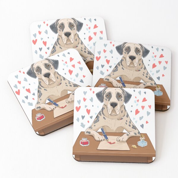 Item preview, Writing Great Dane designed and sold by Doggenhaus.