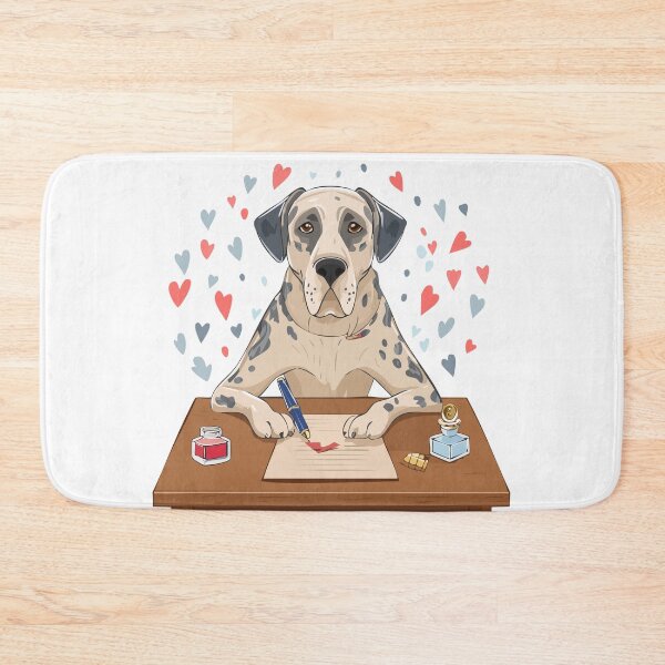 Item preview, Writing Great Dane designed and sold by Doggenhaus.