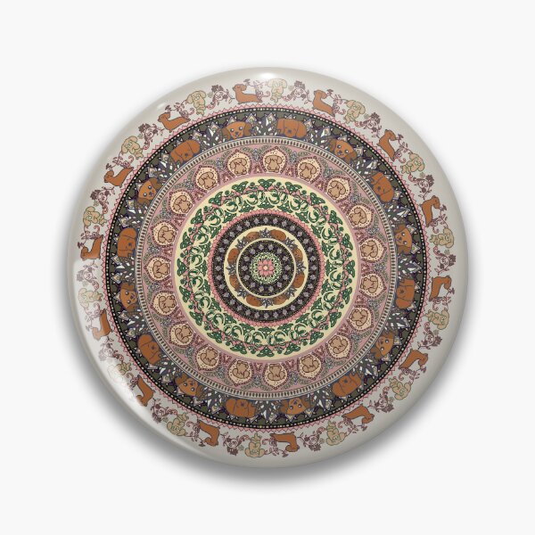 Item preview, Dachshund Yoga Medallion  designed and sold by Huebucket.