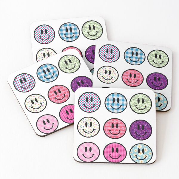 Item preview, Smiley Faces Sublimation Design | Retro Cute Positive Vibes designed and sold by PnrArtDesign.