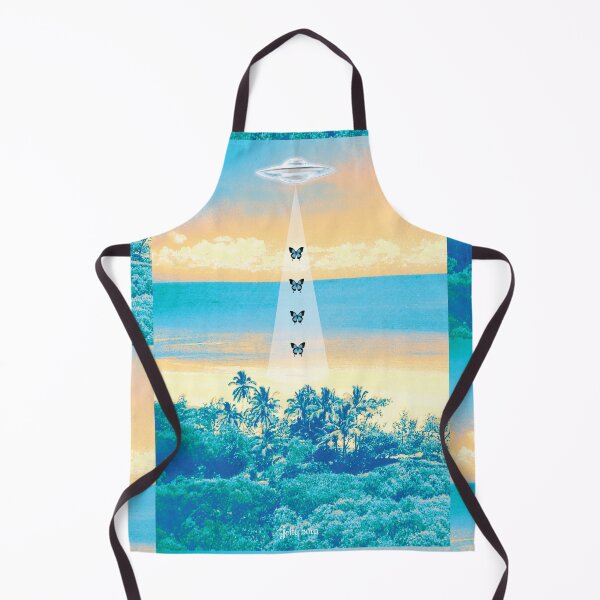 Item preview, UFO OVER PARADISE WITH BUTTERFLIES designed and sold by jetty born.