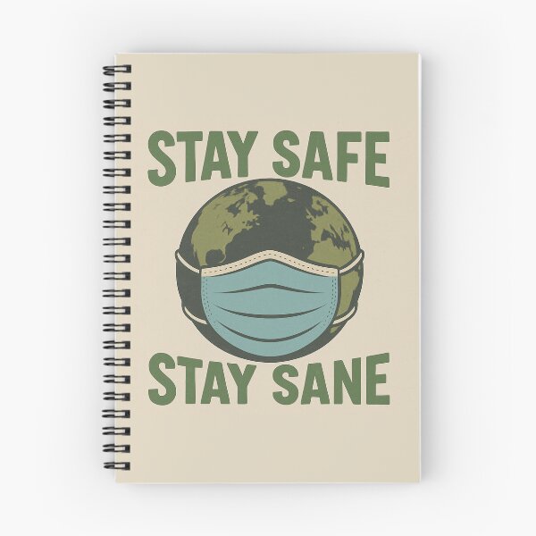 Item preview, Stay Safe, Stay Sane - Global Health Awareness Design  designed and sold by Amelia Design.