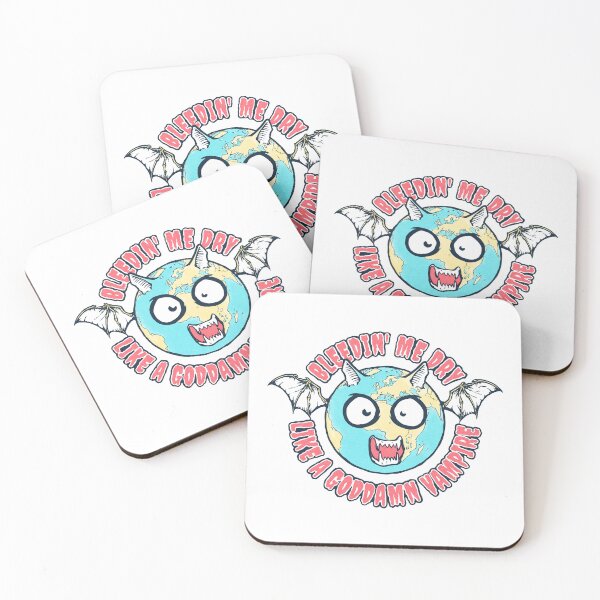 Item preview, Bleedin' Me Dry: Introvert Social Battery Vampire Earth designed and sold by sXe-art.