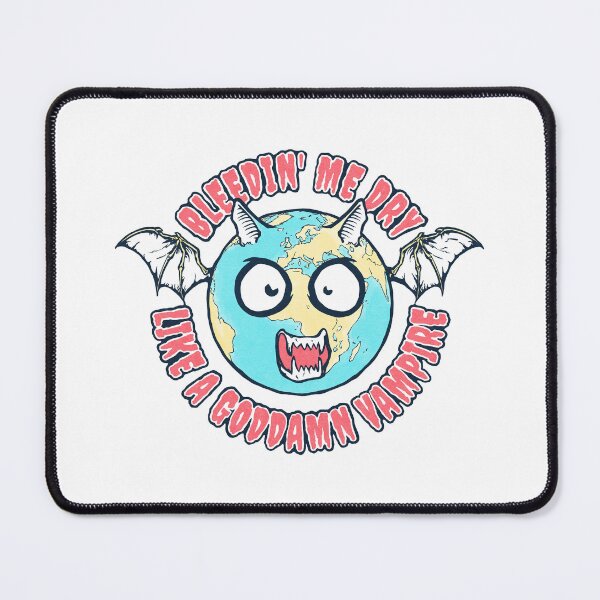 Item preview, Bleedin' Me Dry: Introvert Social Battery Vampire Earth designed and sold by sXe-art.