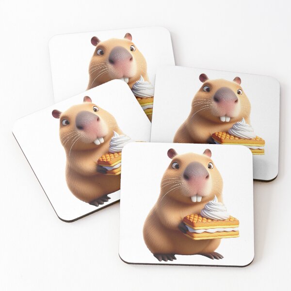 Item preview, Capybara Pastry designed and sold by acupofcoffy.