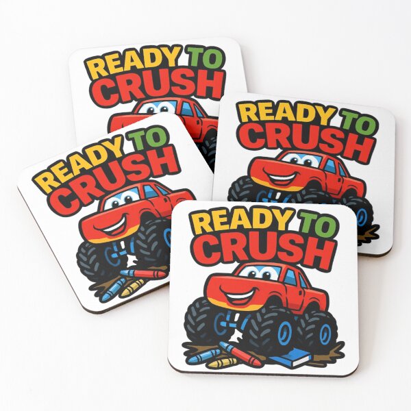 Item preview, Ready to Crush – Monster Truck Back to School Design designed and sold by Capus_Artwork.