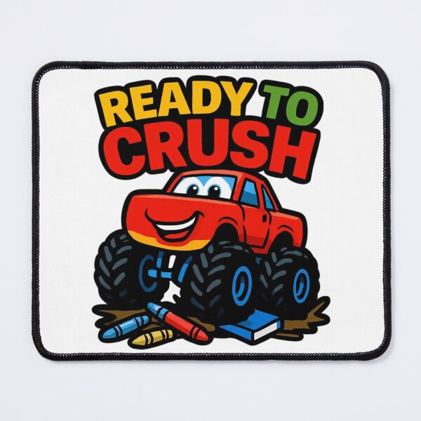 Item preview, Ready to Crush – Monster Truck Back to School Design designed and sold by Capus_Artwork.