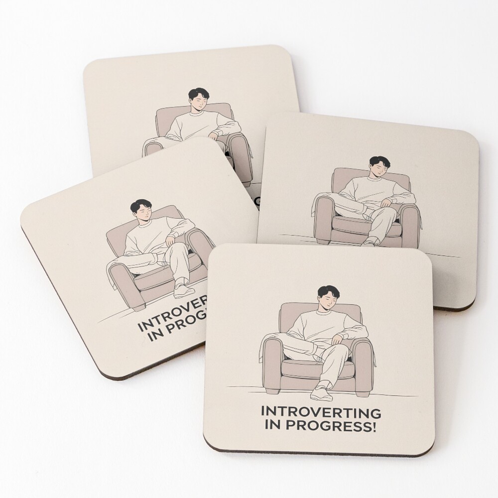 Item preview, Coasters (Set of 4) designed and sold by ASKprints.