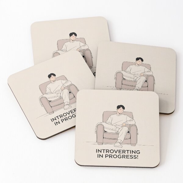 Artikelvorschau, Introvertiertheit im Gange · Introvertierter Humor entworfen und verkauft von ASKprints.