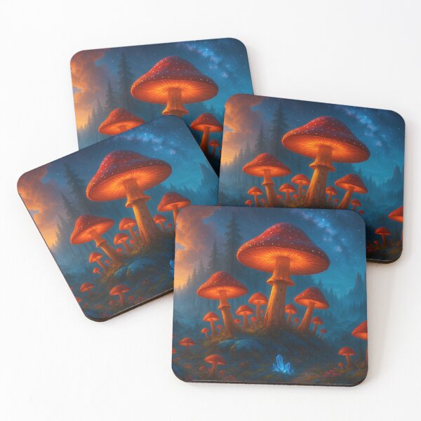 Item preview, Mystic Mushroom Dreamscape designed and sold by Linda Roisum.