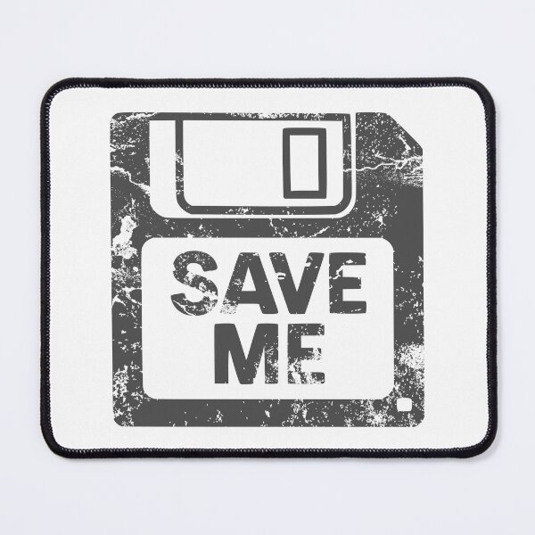 Item preview, Save Me – retro floppy disk with message designed and sold by nkhookysun.