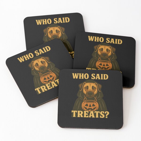 Artikelvorschau, Black Mouth Cur Halloween Who Said Treats Kürbis Hexe Kostüm Mama Papa Kinder entworfen und verkauft von FurryHavenPH.