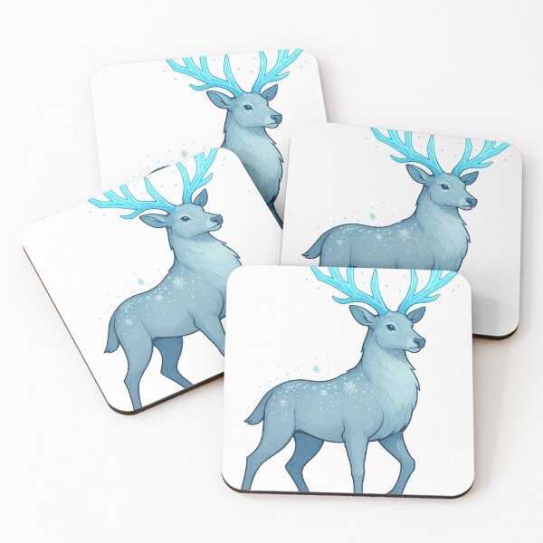 Item preview, Crystal Deer – Guardian of the North | Frost Elemental Spirit designed and sold by ElementalBeast1.
