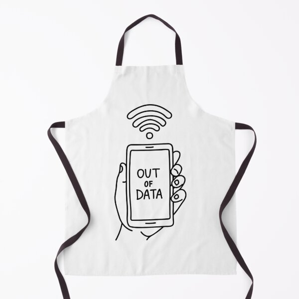 Item preview, Illustration of a phone screen showing Out of data and WiFi symbol designed and sold by rasagamastore.